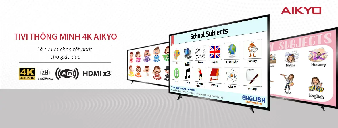 TIVI THÔNG MINH 4K AIKYO ATV-UHD100L TIVI THÔNG MINH 4K AIKYO ATV-UHD100L