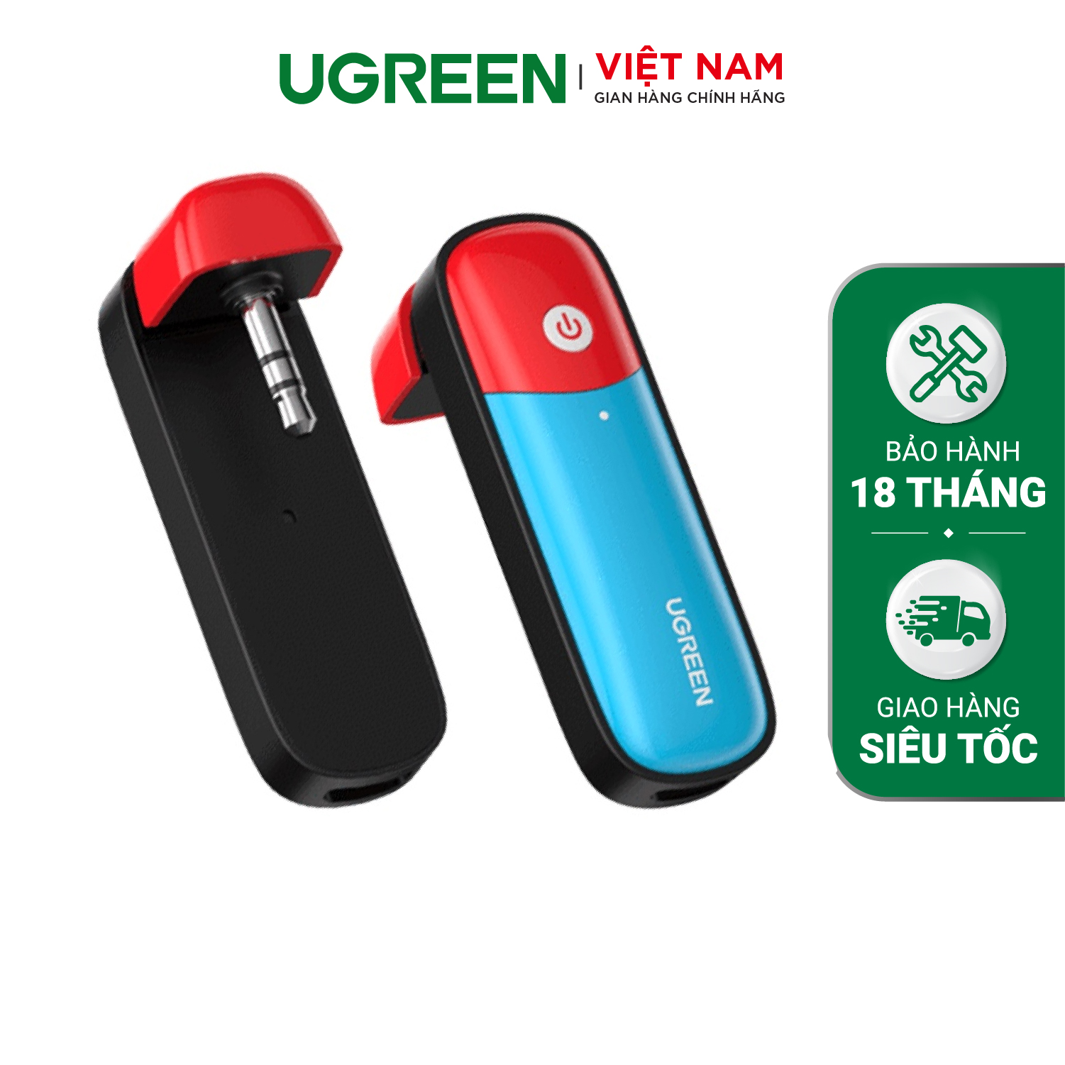 Bộ phát Bluetooth cho máy chơi game Nintendo Switch hỗ trợ APTX Low Latency UGREEN 80188 » Ugreen Việt Nam b-phat-bluetooth-cho-may-choi-game-nintendo-switch-h-tr-aptx-low-latency-500x500