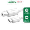 Cáp máy chuyển USB-C sang máy in Ugreen US241