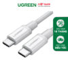 Cáp Type C to Type C UGREEN US264 sạc nhanh 3A sạc và truyền dữ liệu