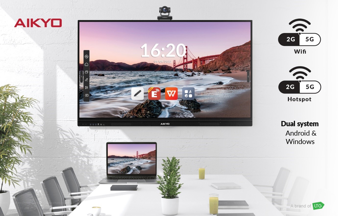 Màn hình tương tác Aikyo AID-UHD86E Màn hình tương tác Aikyo AID-UHD86E